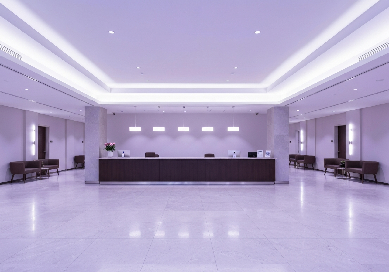 Representative commercial cleaning portfolio scene for a facility proof gallery.
